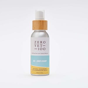 natural deodorant spray | zeroyet100