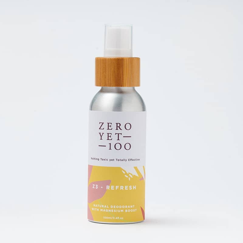 Z3 Refresh Deodorant Spray | Clean & Green | ZeroYet100